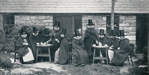ウェールズのお茶会、1912 作： Unbekannt