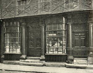 18世紀後半のロンドン、ハウンズディッチの砲兵路の高級店で、 作： Unbekannt