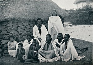 アビシニアンのグループ、1912 作： Unbekannt