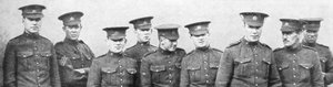 カナダの兵士のグループ、1914 作： Unbekannt