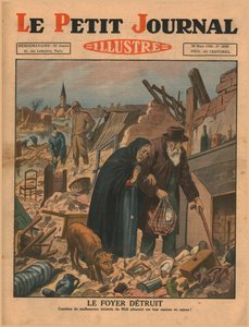 1930年に破壊された家。 作： Unbekannt