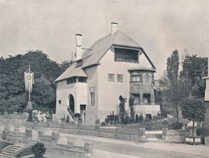 ハンス・クリスチャンセンが設計した家、c1901 1901-1902 作： Unbekannt