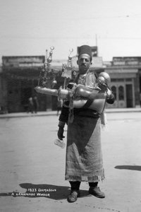 レモネードベンダー、ダマスカス、シリア、c1920s-c1930s 作： Unbekannt