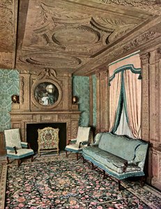 ルイ13世時代のリビングルーム、オテルマリオンデュフレン、サンマロ、フランス、1938 作： Unbekannt