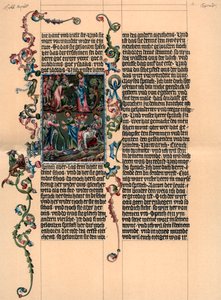 ウェンツェル聖書のページ、c1400、1903 作： Unbekannt