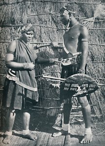 ズールー愛好家のペア、1912 作： Unbekannt