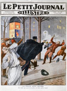1925年1月4日の警察の銃撃戦 作： Unbekannt