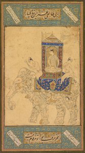 複合象に乗る王子c。 1590。 作： Unbekannt