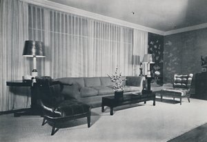 ニューヨークのロード＆テイラーが配置した部屋、1942年 作： Unbekannt