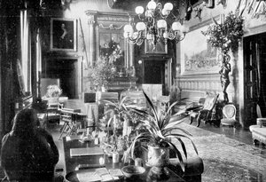 サロン、サンドリンガムハウス、ノーフォーク、1910
