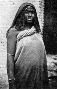 アビシニアエチオピア出身の奴隷女性、1922年