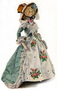 小規模なドレスデザインのマネキン、1938 作： Unbekannt