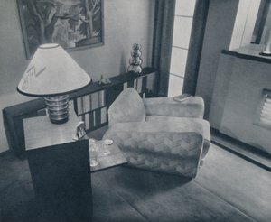 マイケルドーンが設計、内装した小さな部屋、ベッドフォード、イギリス、1935 作： Unbekannt