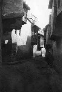 バグダッドの通り、1918年 作： Unbekannt