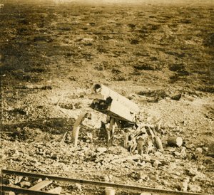 放棄された155銃、c1914-c1918 作： Unbekannt