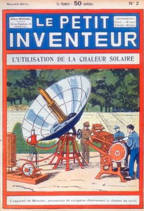 Abel Pifres太陽光発電印刷機、c1894 [c1927 作： Unbekannt