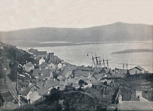 アバードベイ-町と湾の眺め、1895 作： Unbekannt
