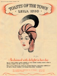 彼女の日に喜びで絶賛された、トーストオブザタウン-レイラ1830、1940 作： Unbekannt