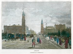 アデレード、南オーストラリア、オーストラリア、c1890 作： Unbekannt