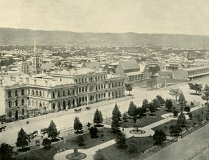 アデレード、郵便局の塔、1901年から。 作： Unbekannt