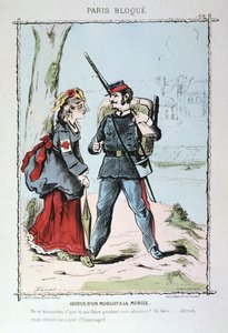 モブロアラモビールへの別れ、1870年-1871年 作： Unbekannt