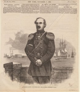 ステパン・ステパノビッチ・レソフスキー提督（1816～1866 年、ニューヨーク、1863 年）。 作： Unbekannt