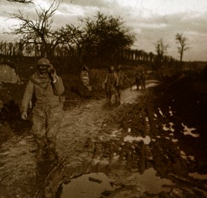 Advance、Kemmel、フランダース、ベルギー、c1914-c1918 作： Unbekannt