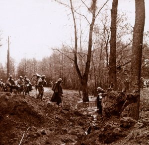 北フランス、アイレットの前進、c1918 作： Unbekannt