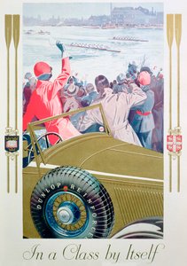 Dunlopタイヤの広告、1932年