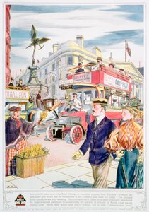 ダンロップタイヤの広告、1938