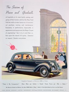フォード自動車の広告、1936 作： Unbekannt