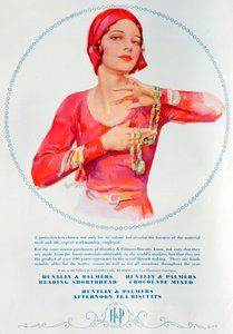 ハントリーとパーマーズのビスケットの広告、1930 作： Unbekannt