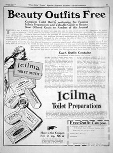 Icilmaトイレの準備の広告、1913 作： Unbekannt