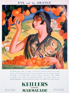 Keillers Dundee Marmaladeの広告、1927年 作： Unbekannt