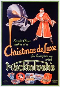 マッキントッシュのタフィーの広告、1934 作： Unbekannt