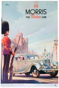 モリス自動車の広告、1937 作： Unbekannt