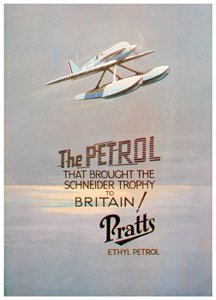 プラットエチルガソリン、c1928の広告 作： Unbekannt