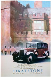 ストラトストーンの自動車販売店の広告、1935 作： Unbekannt