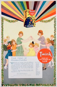 イケメン染料の広告、1922年 作： Unbekannt
