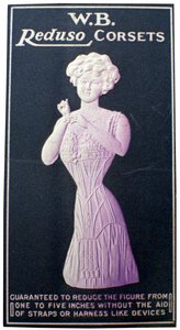 WB Redusoコルセットの広告、1900年代 作： Unbekannt