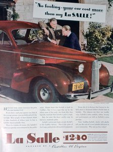 ラサールV8車の広告、1939 作： Unbekannt