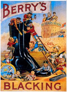 ベリーズブートポリッシュの広告、1887年 作： Unbekannt