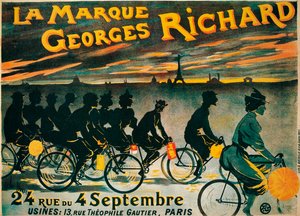 Georges Richard自転車の広告、c1900 作： Unbekannt