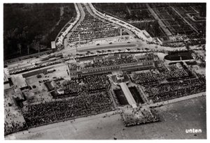 ツェッペリンからのドイツ、ベルリンテンペルホーフ空港の航空写真、1933年1933年 作： Unbekannt