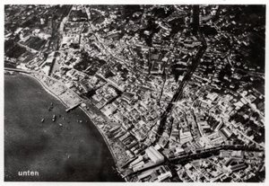 ツェッペリン帝国からのフンシャル、マデイラの航空写真、1928 1933 作： Unbekannt