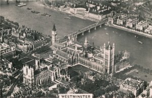 ウェストミンスターの空撮、1939 作： Unbekannt