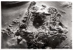 エジプト、サッカラ付近の考古学的発掘の航空写真、1931年1933年 作： Unbekannt