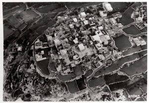 ツェッペリンからのパレスチナエルサレム周辺の高さの航空写真、1931年1933年 作： Unbekannt