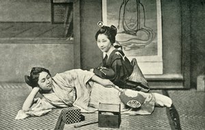 「晩餐会の後」、1891 年。 作： Unbekannt