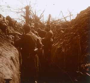 フランス北部のマルヌの戦いの後、c1914-c1918 作： Unbekannt
